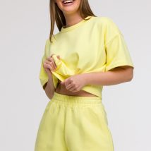Szorty Damskie Model B295 Cytryna – BeWear