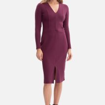 Sukienka Model B307 Śliwka – BeWear