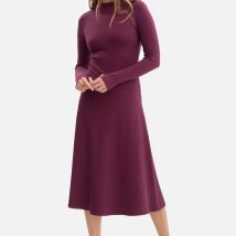 Sukienka Model B299 Śliwka – BeWear