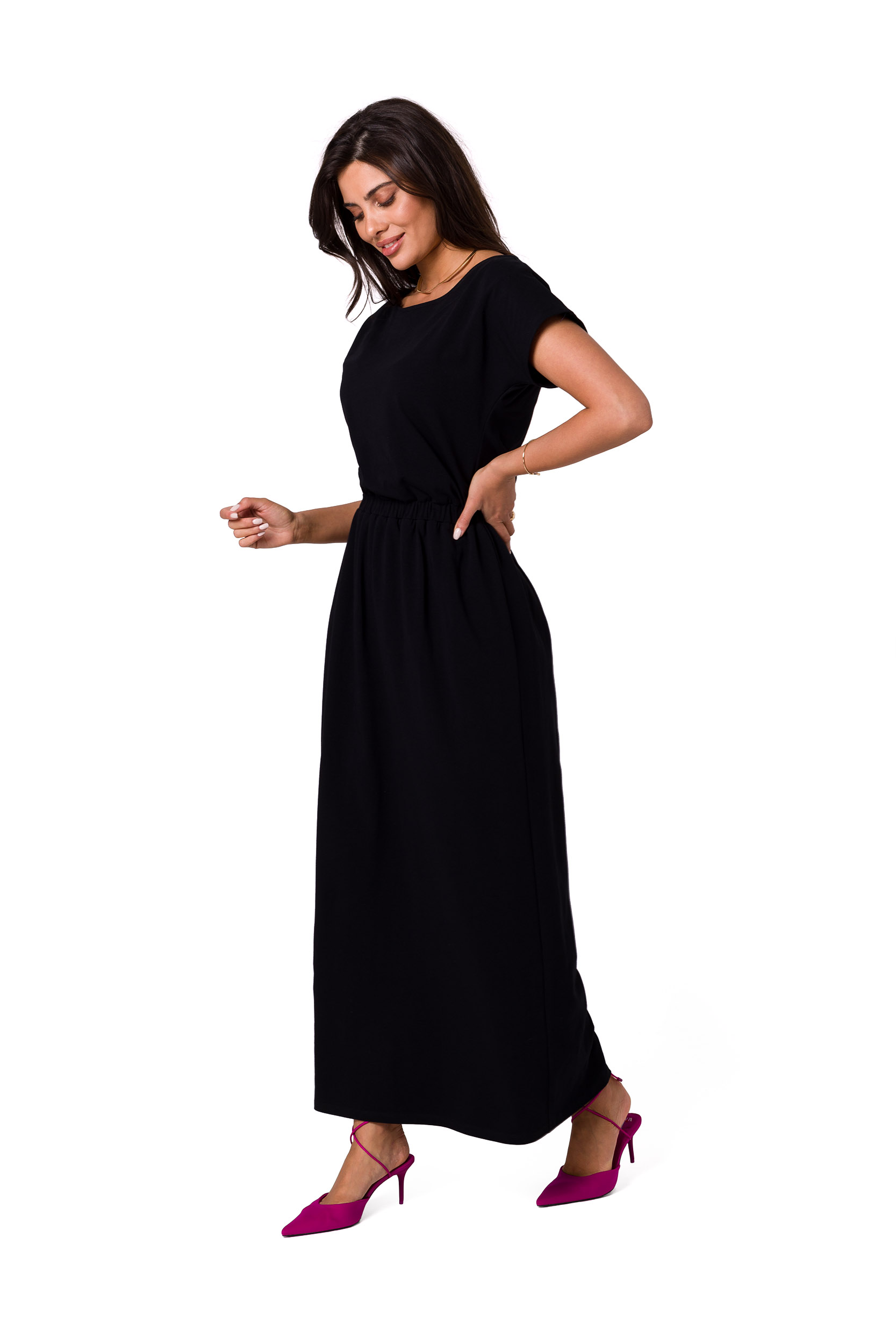 Sukienka Model B264 Black - BeWear - obrazek 3