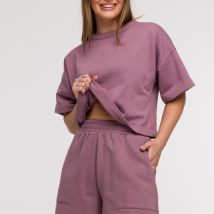 Szorty Damskie Model B295 Wrzos – BeWear