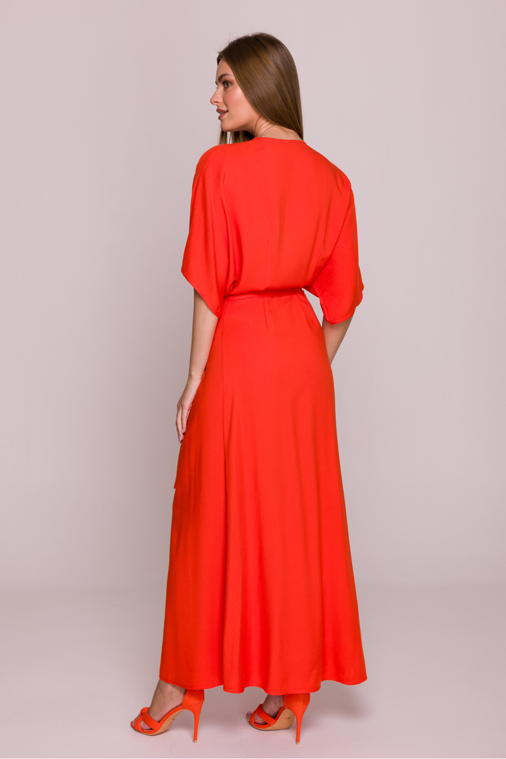 Sukienka Model S406 Coral - Stylove - obrazek 3