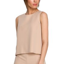 Bluzka Model S257 Beige – Stylove