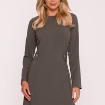 Sukienka Model S419 Khaki – Stylove