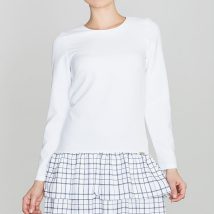 Sukienka Model K423 Wzór 47 White – Lenitif