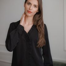 Bluzka Model L077 Black – Lenitif