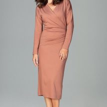 Sukienka Model K477 Brown – Lenitif