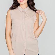 Bluzka Model K363 Beige – Lenitif