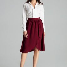 Spódnica Model L060 Bordo – Lenitif