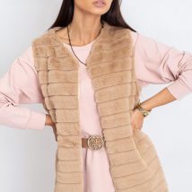 Kamizelka Model TW-KZ-2114.09P Beige – Och Bella
