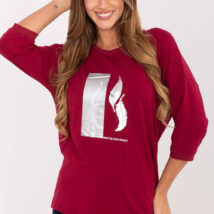 Bluzka Model RV-BZ-A820.27P Bordo – Relevance
