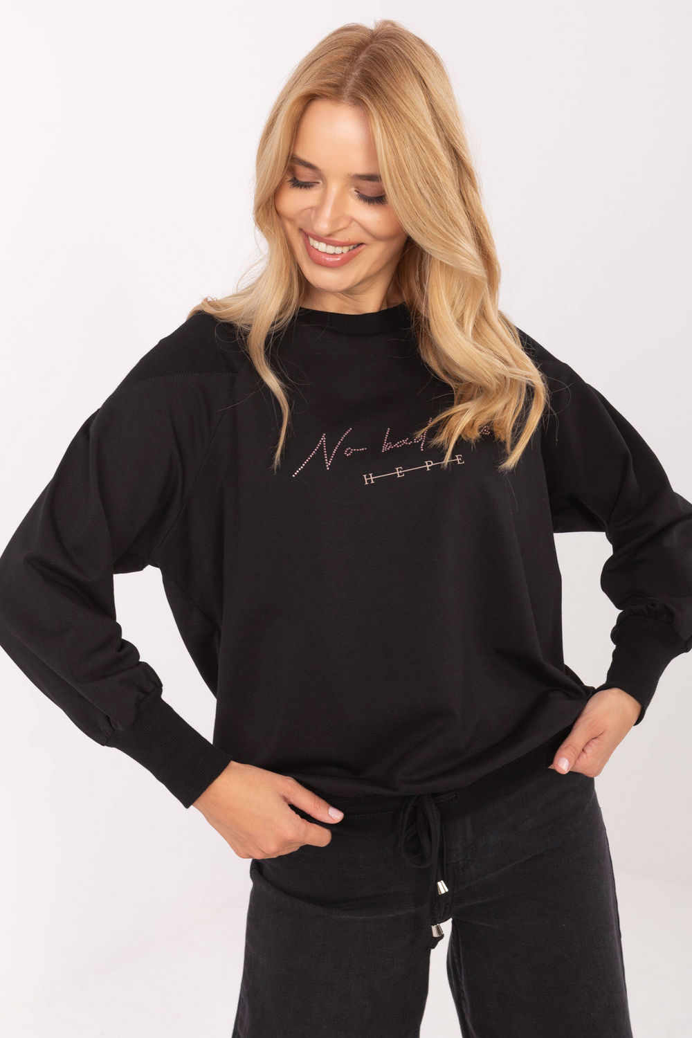 Bluzka Model RV-BZ-A825.48 Black - Relevance