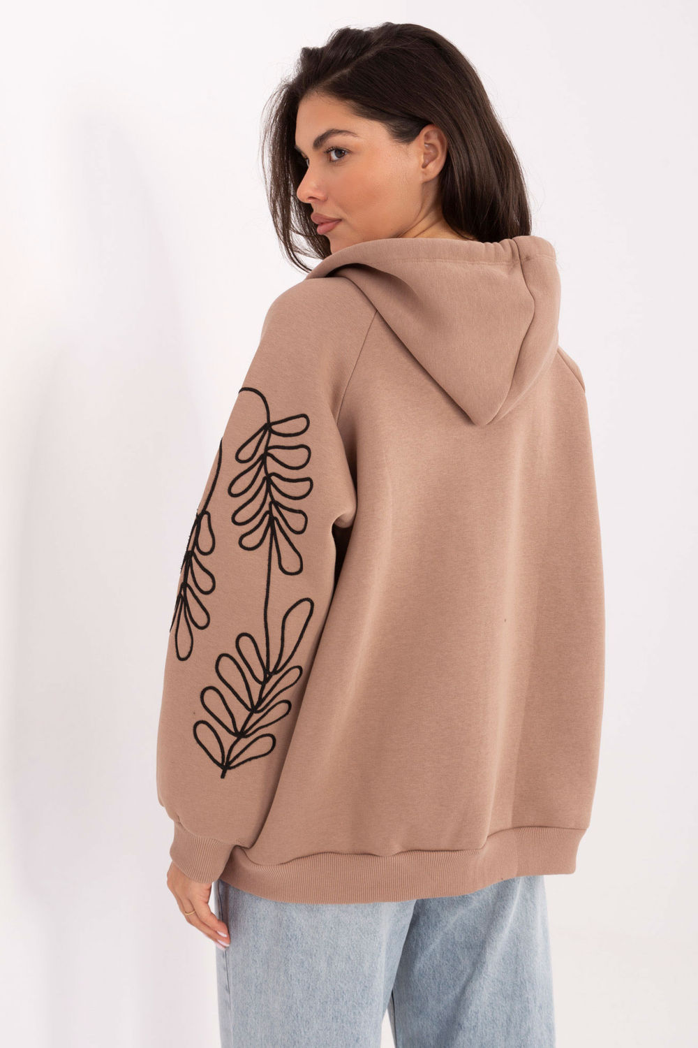 Bluza Damska Model RV-BL-A911.22 Dark Beige - Relevance - obrazek 4