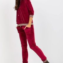 Spodnie Komplet Model RV-KMPL-8286.40 Bordo – Relevance