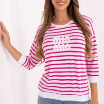 Bluzka Model RV-BZ-A790.47 White/Pink – Relevance