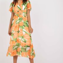Sukienka Model DHJ-SK-15967.54P Orange – Italy Moda