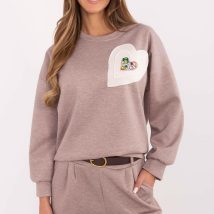 Bluza Damska Model DHJ-BL-20322.72 Dark Beige – Italy Moda