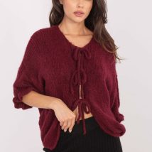 Sweter Damski Model MI-SW-2911.91 Bordo – Italy Moda