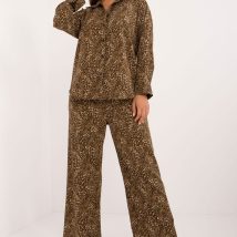 Spodnie Komplet Model DHJ-KMPL-19588-4.77 Dark Beige – Italy Moda