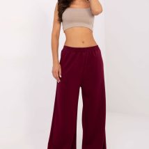 Spodnie Damskie Model IT-SP-21559.75 Bordo – Italy Moda