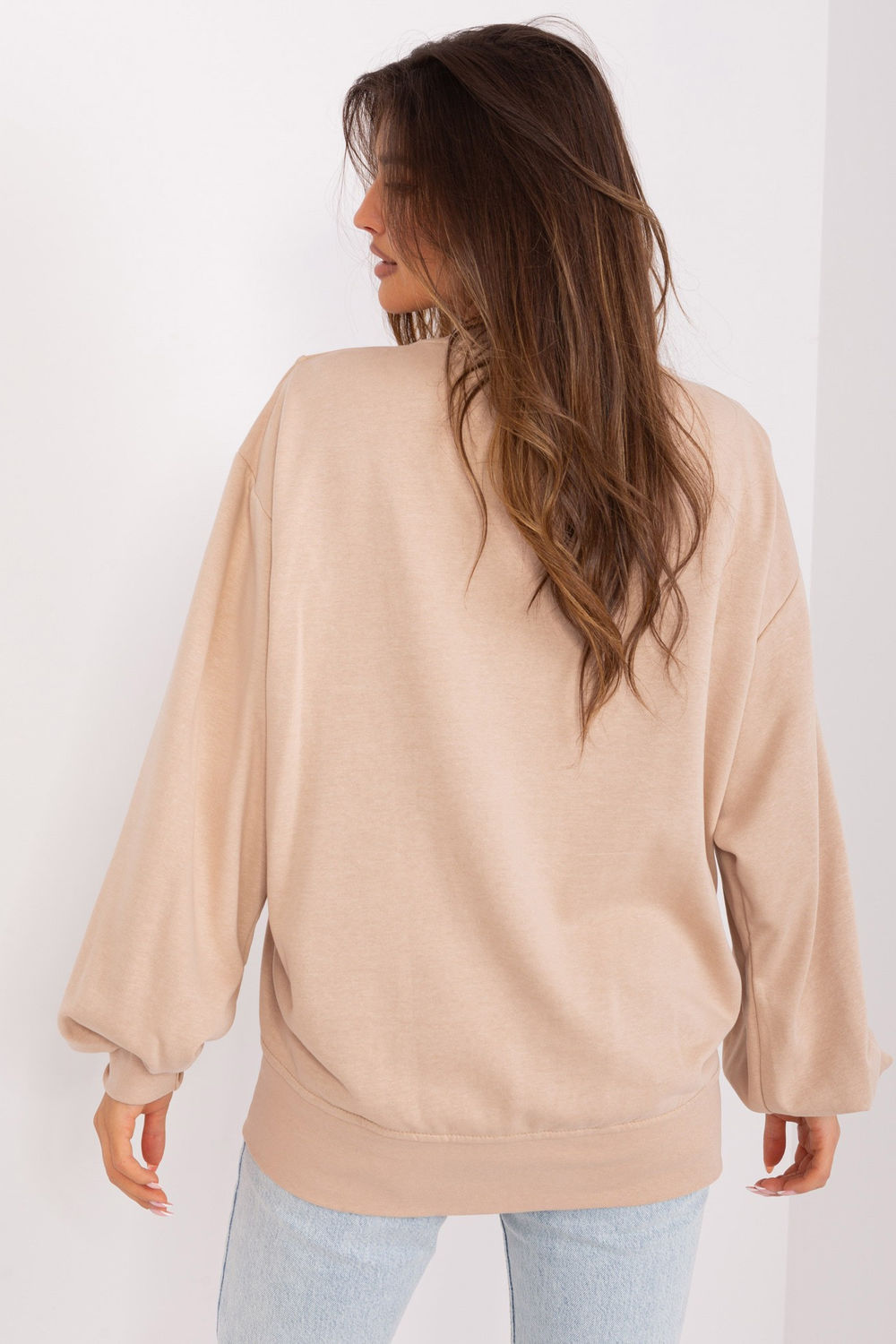 Bluza Damska Model EM-BL-716.14 Beige - Ex Moda - obrazek 5