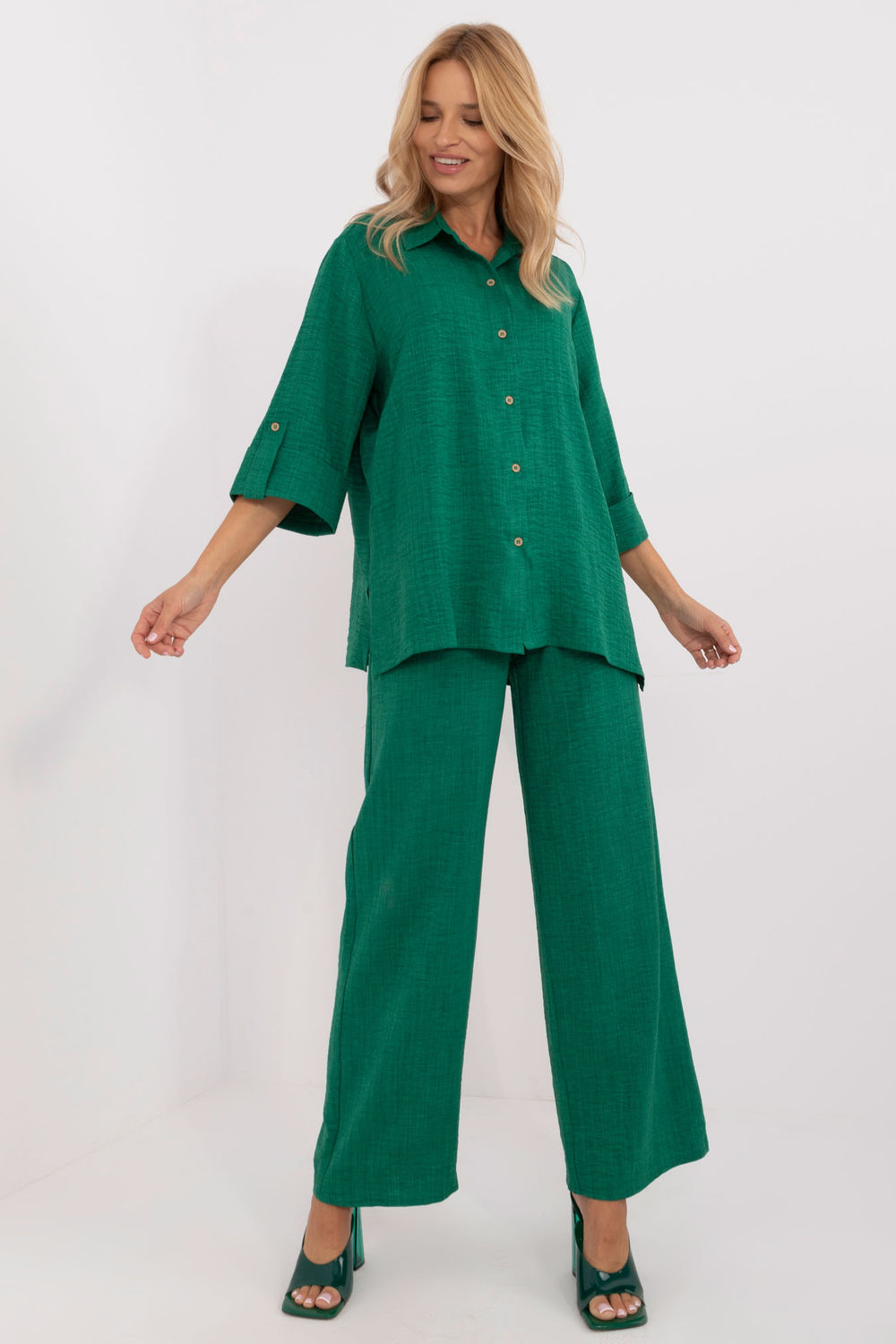 Spodnie Komplet Model LK-KMPL-509705.92 Green - Lakerta Hurtownia odzieży on-line, moda damska, bielizna i obuwie dla kobiet - Matterhorn.pl