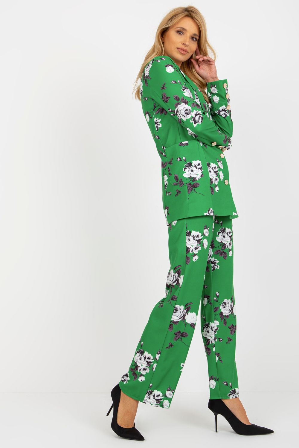 Marynarka Model LK-MA-508918.18P Green - Lakerta - obrazek 5