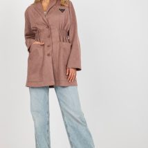 Płaszcz Damski Model LK-PL-509128.19 Dark Pink – Lakerta