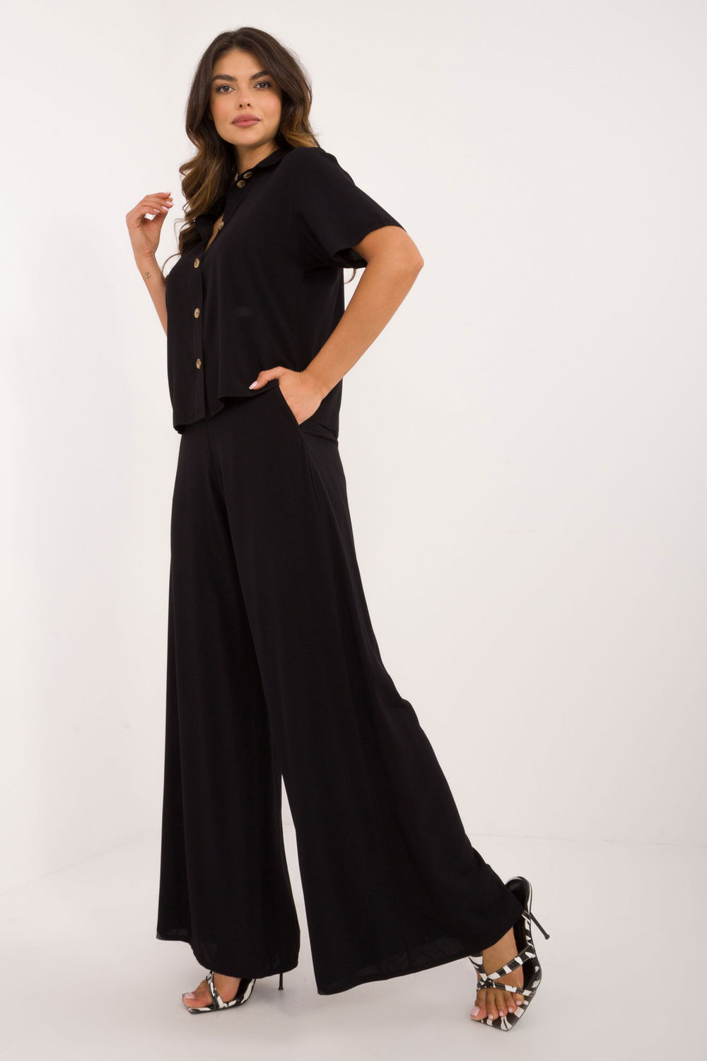 Spodnie Komplet Model LK-KMPL-509714.20 Black - Lakerta - obrazek 3