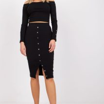 Spódnica Komplet Model RV-KMPL-7524.34 Black – Rue Paris