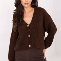 Sweter Damski Model MI-SW-0309.89 Dark Brown – Rue Paris