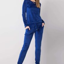 Spodnie Komplet Model RV-KMPL-6083.05 Cobalt – Rue Paris