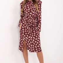 Sukienka Model IT-SK-20057.21P Bordo – Rue Paris