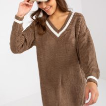 Sukienka Model LC-SW-8023.55P Brown – Rue Paris