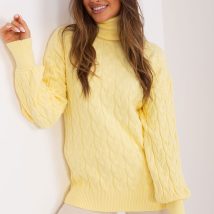 Golf Damski Model AT-SW-2348.93 Light Yellow – AT