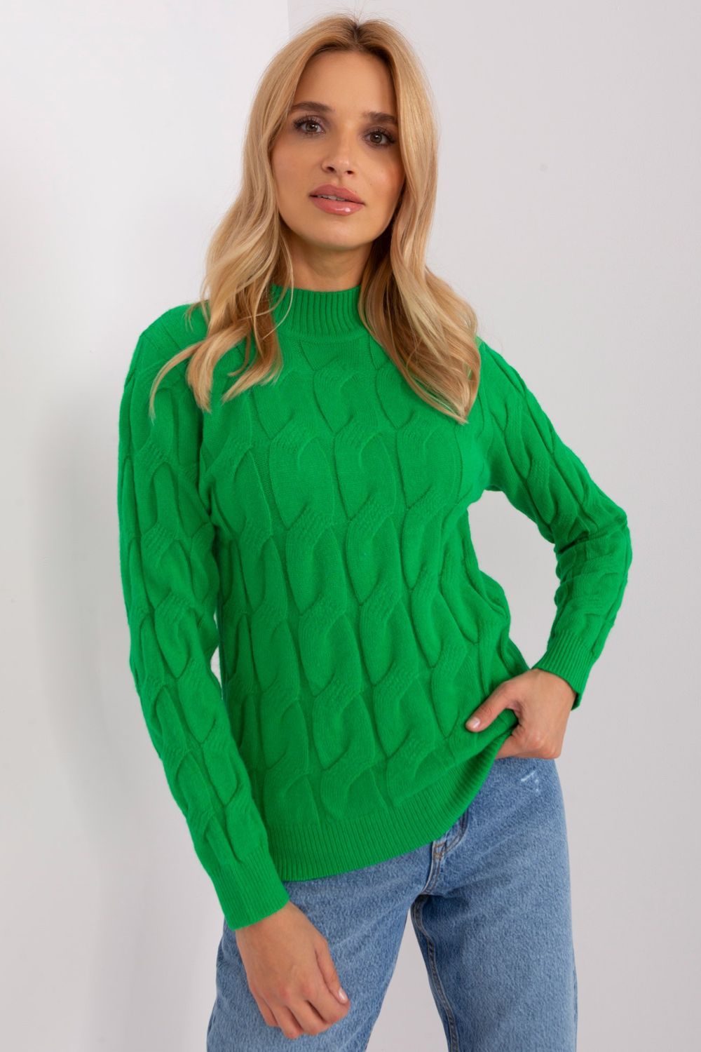Sweter Damski Model AT-SW-2235.00P Green - AT