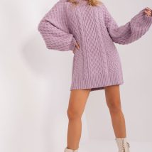 Sweter Damski Model AT-SW-2367-2.64P Light Violet – AT