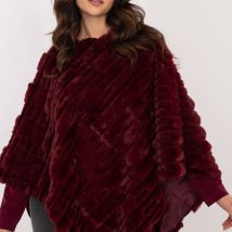 Sweter Poncho Model AT-PN-2347.68 Bordo – AT