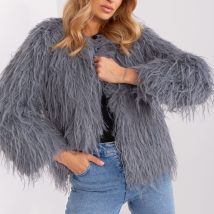 Kurtka Damska Model AT-KR-2359.96P Grey – AT