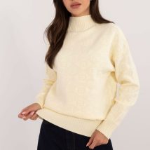 Sweter Damski Model AT-SW-2339.54 Light Yellow – AT