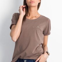T-shirt Damski Model RV-TS-4838.73P Brown – BFG