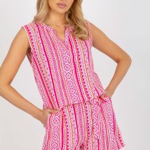 Bluzka Model D73771R11115A White/Pink – Fresh Made