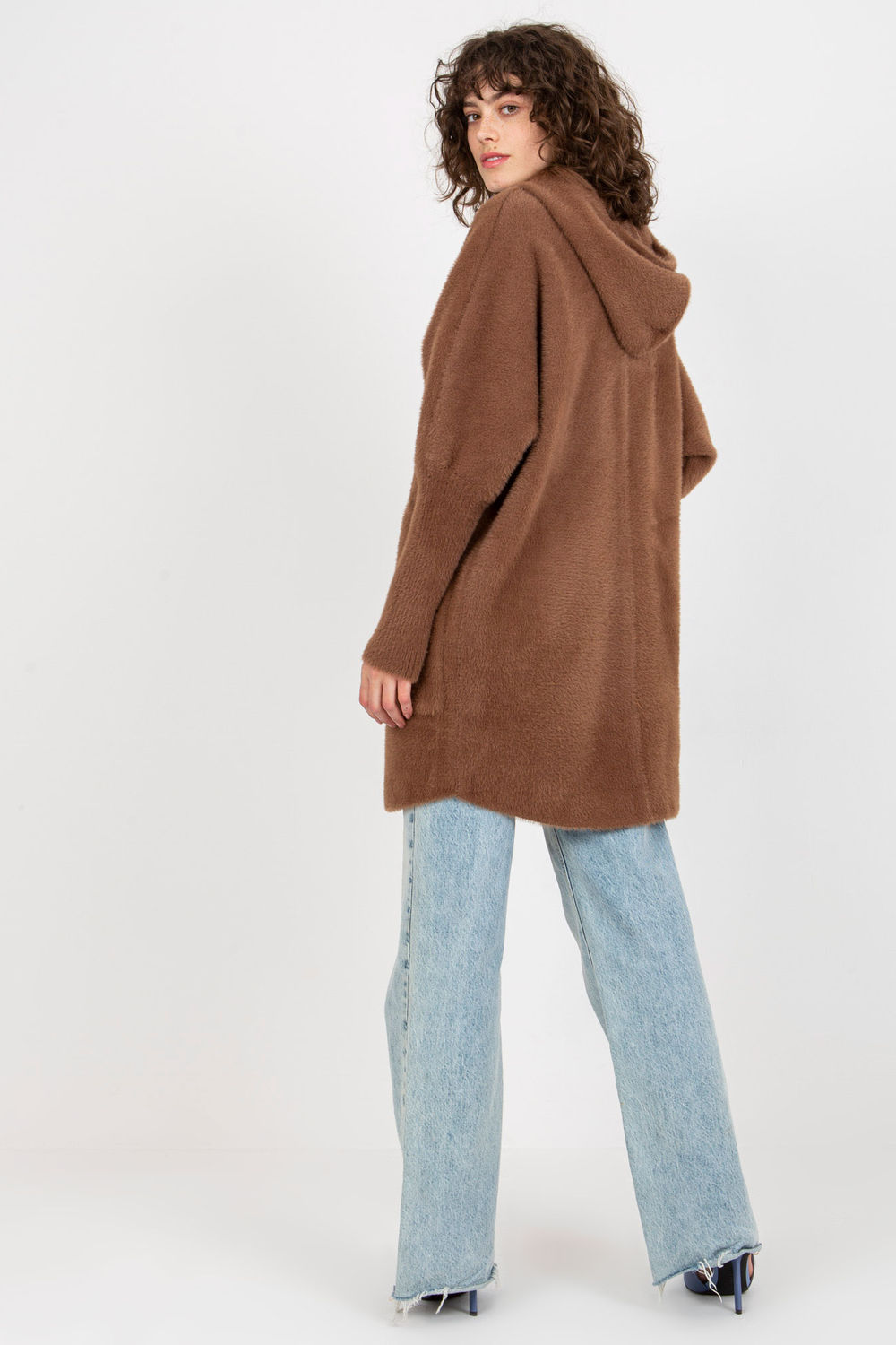 Płaszcz Damski Model MBM-PL-19905-1.96P Brown - MBM - obrazek 5