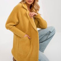 Płaszcz Damski Model MBM-PL-1517.00P Dark Yellow – MBM