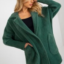 Płaszcz Damski Model MBM-PL-1517.00P Dark Green – MBM