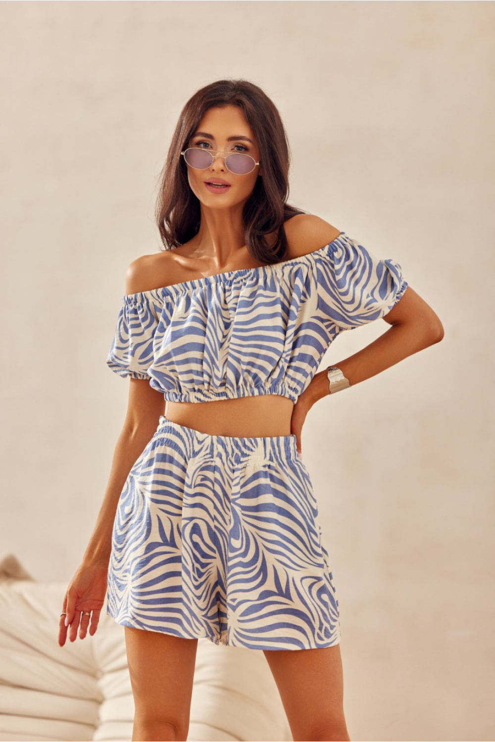 Szorty Damskie Model Ilaria SPN0010 L05 - Roco Fashion - obrazek 3