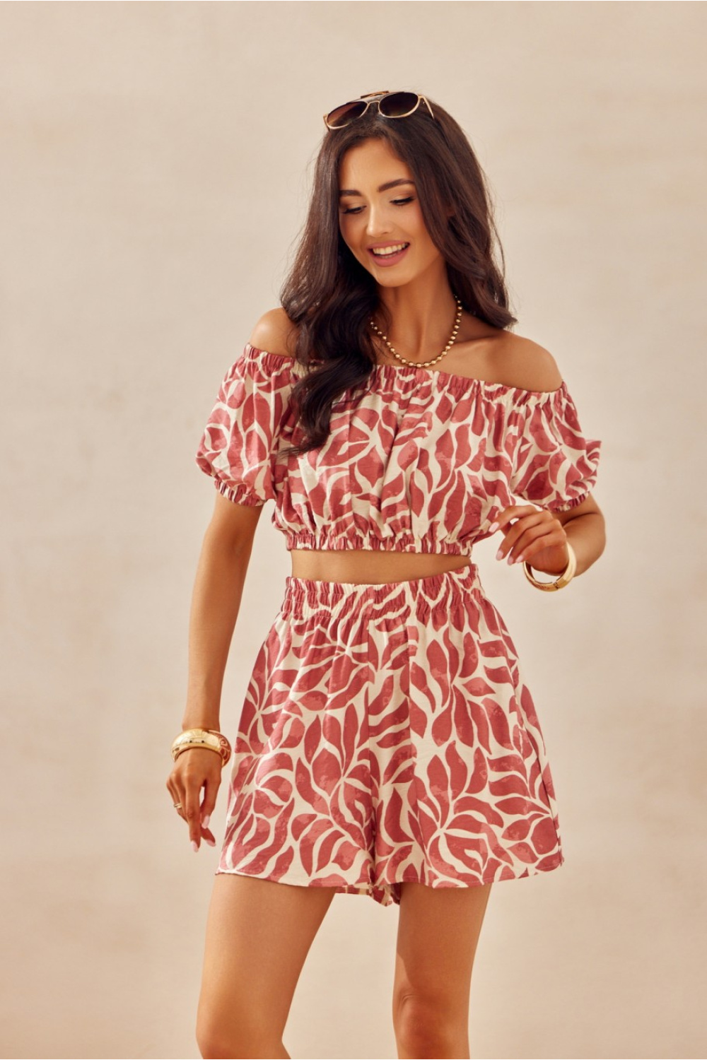 Szorty Damskie Model Ilaria SPN0010 L03 - Roco Fashion - obrazek 5