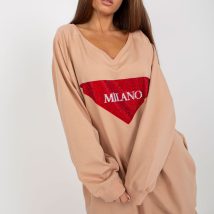 Bluza Damska Model VI-BL-3113.73P Dark Beige – Factory Price