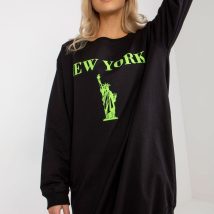 Bluza Damska Model VI-BL-3212.15X Black/Green – Factory Price