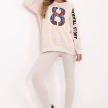 Spodnie Komplet Model EM-KMPL-850.18 Light Beige – Factory Price